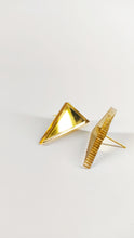 Load image into Gallery viewer, Mini triangle in gold
