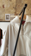 Load image into Gallery viewer, Blue/silver and beige cream jumper
