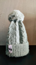 Load image into Gallery viewer, Beanie sage green, beige or grey
