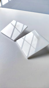 Large square shape WHITE