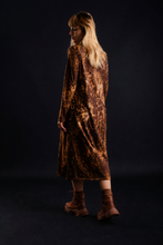 Load image into Gallery viewer, Leopard jersey long dress
