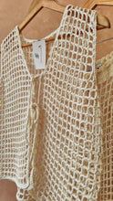 Load image into Gallery viewer, Crochet vest
