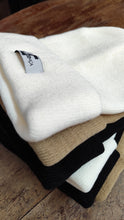 Load image into Gallery viewer, Beanie sage green, beige or grey
