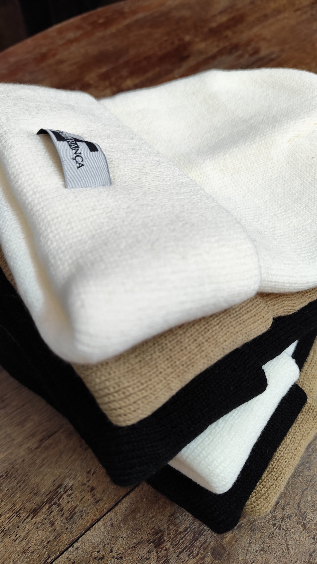 Beanie sage green, beige or grey