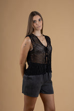 Load image into Gallery viewer, Crochet vest
