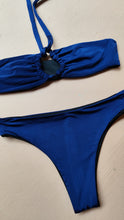 Load image into Gallery viewer, Cai cai bikini in black and navy blue
