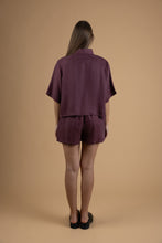 Load image into Gallery viewer, Aubergine shorts
