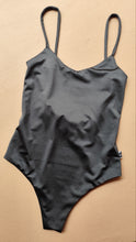Load image into Gallery viewer, Swimsuit in grey and navy blue
