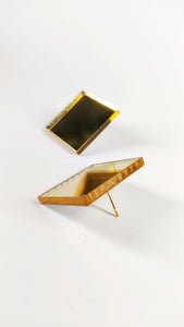 Small square in gold