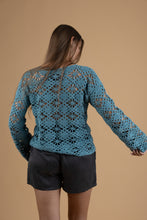 Load image into Gallery viewer, Crochet longe sleeve in 3 colors

