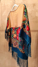 Load image into Gallery viewer, Blue scarf T-shirt
