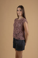 Load image into Gallery viewer, Crochet blouse flower
