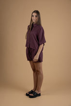 Load image into Gallery viewer, Aubergine shirt
