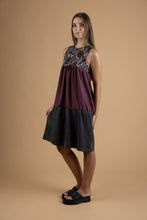 Load image into Gallery viewer, 3 tones ruffled dress
