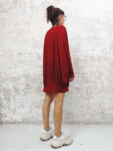 Load image into Gallery viewer, Pleated hoodie dress
