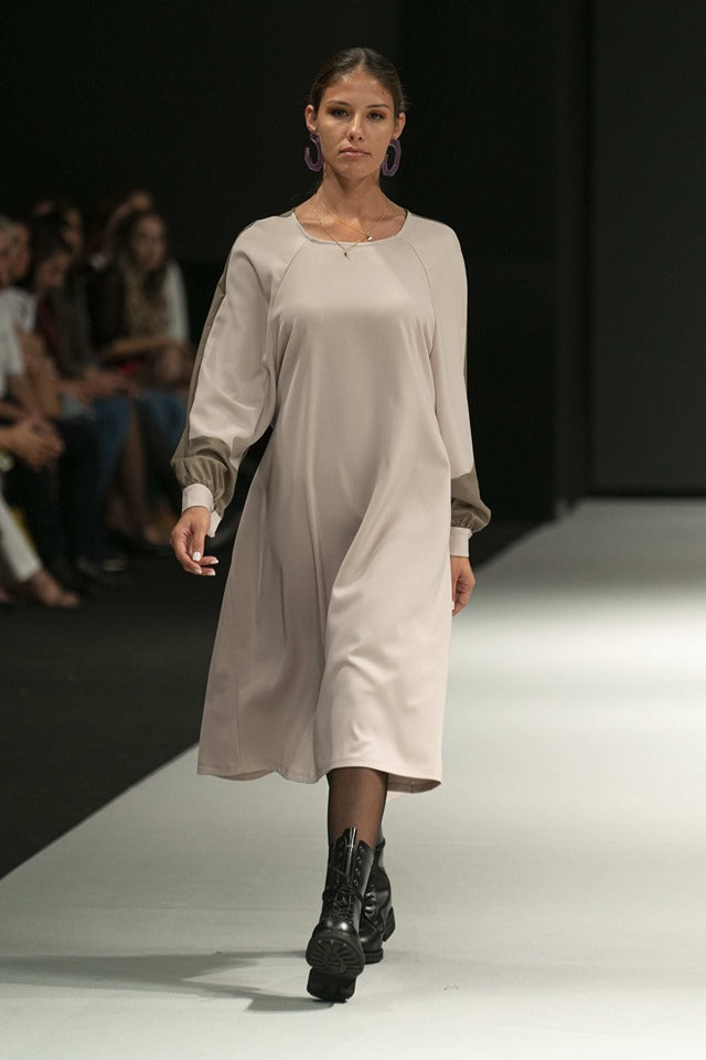 Oversized long dress