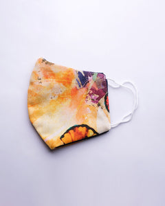 Butterfly orange mask