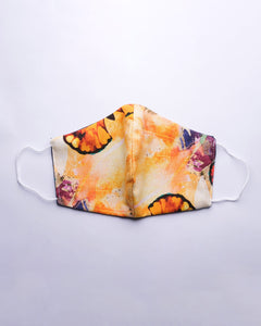 Butterfly orange mask