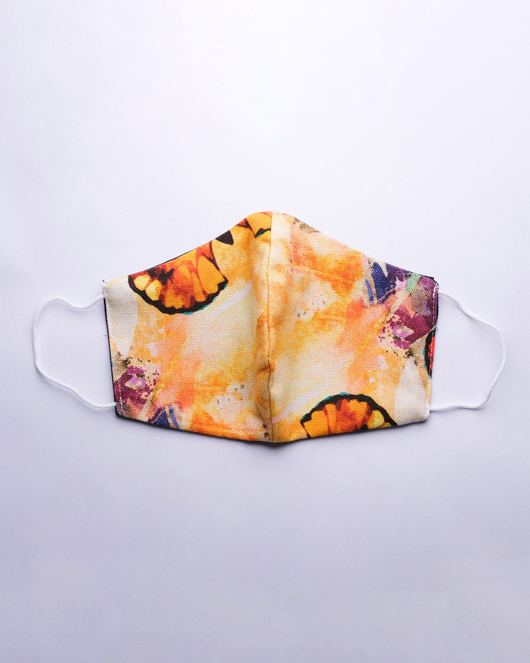 Butterfly orange mask