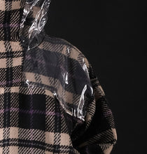 Load image into Gallery viewer, Hoodie in chess wool
