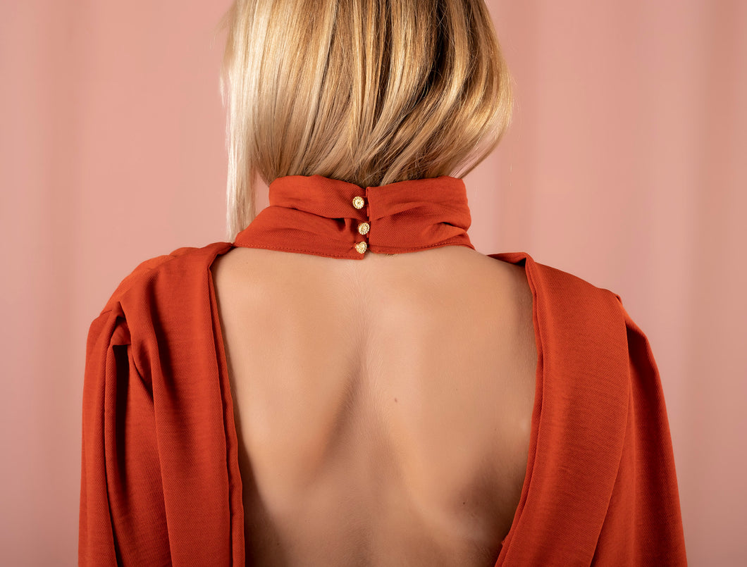 Jane terracotta shirt