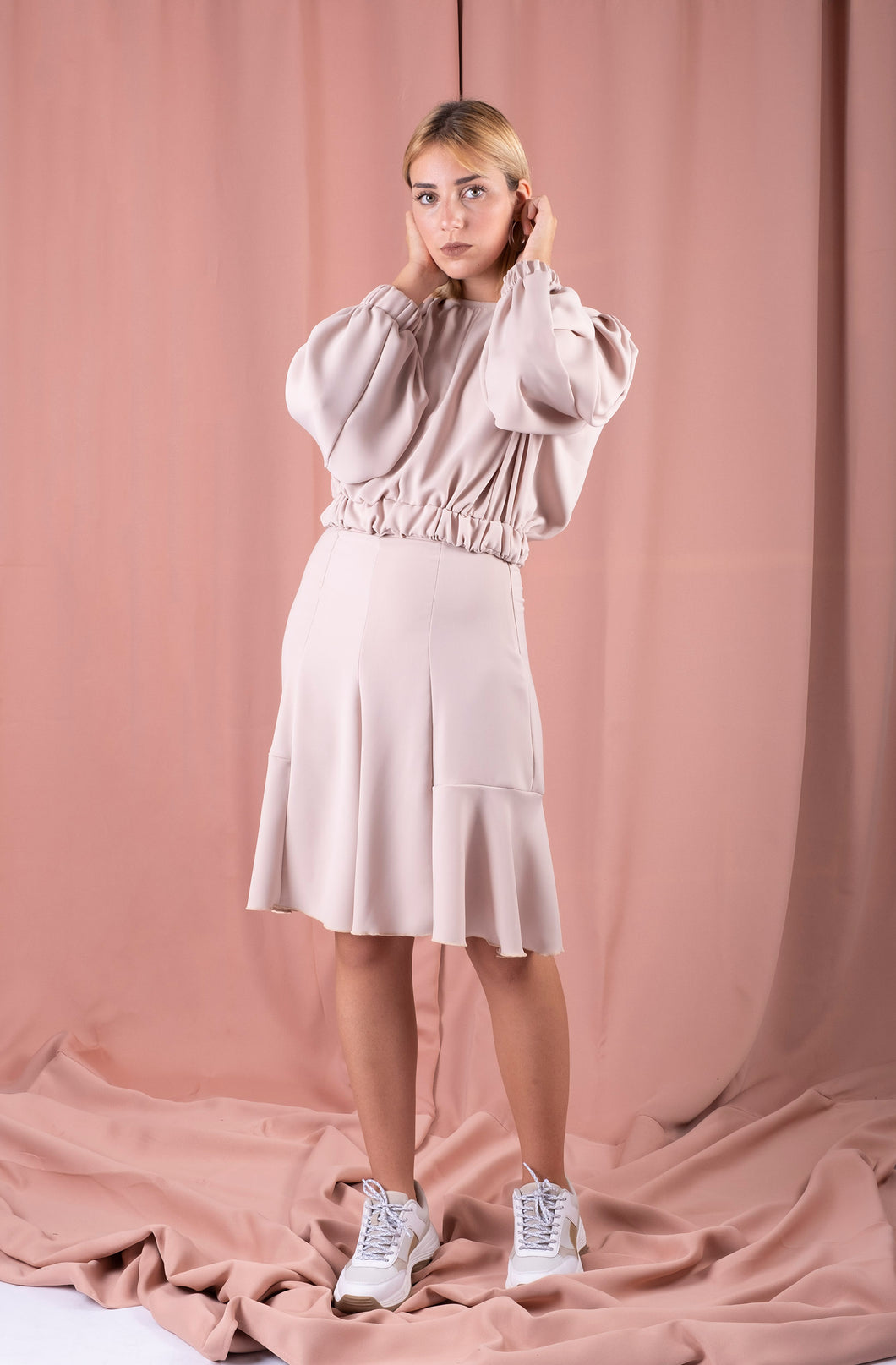 Classic cutted skirt