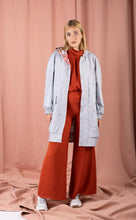 Load image into Gallery viewer, Diamond reversible trench coat
