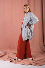 Load image into Gallery viewer, Diamond reversible trench coat
