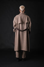 Load image into Gallery viewer, Pied-de-Poule long coat
