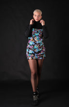 Load image into Gallery viewer, Flowers short pleated dress
