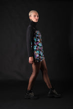 Load image into Gallery viewer, Flowers short pleated dress
