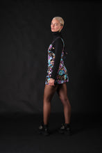 Load image into Gallery viewer, Flowers short pleated dress
