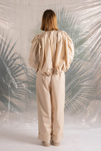 Load image into Gallery viewer, All pleated nude bomber
