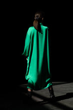 Load image into Gallery viewer, Green long dress shirt
