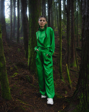 Load image into Gallery viewer, Flowy green pants
