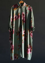 Load image into Gallery viewer, Flower long dress
