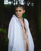 Load image into Gallery viewer, American fleece pleated bomber
