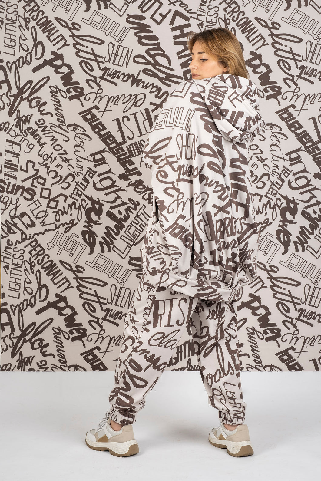 Grafitti big bomber jacket