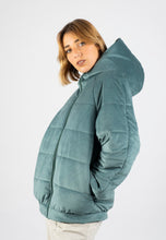 Load image into Gallery viewer, Puffer green coat
