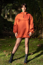 Load image into Gallery viewer, Orange oversized unisex sweater
