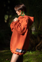 Load image into Gallery viewer, Orange oversized unisex sweater
