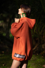Load image into Gallery viewer, Orange oversized unisex sweater
