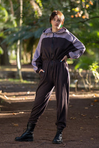 2 tones jumpsuit