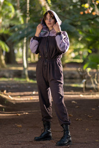 2 tones jumpsuit