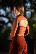 Load image into Gallery viewer, Brown crop top
