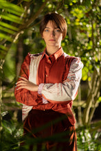 Load image into Gallery viewer, Printed pleated shirt
