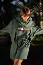 Load image into Gallery viewer, Green unisex oversized sweater/dress
