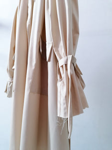 All pleated trenchcoat