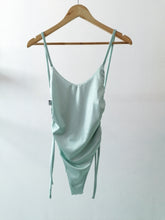 Load image into Gallery viewer, Breaststroke swimsuit mint and pearl
