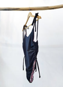 Butterfly swimsuit blk & pink from S to XL